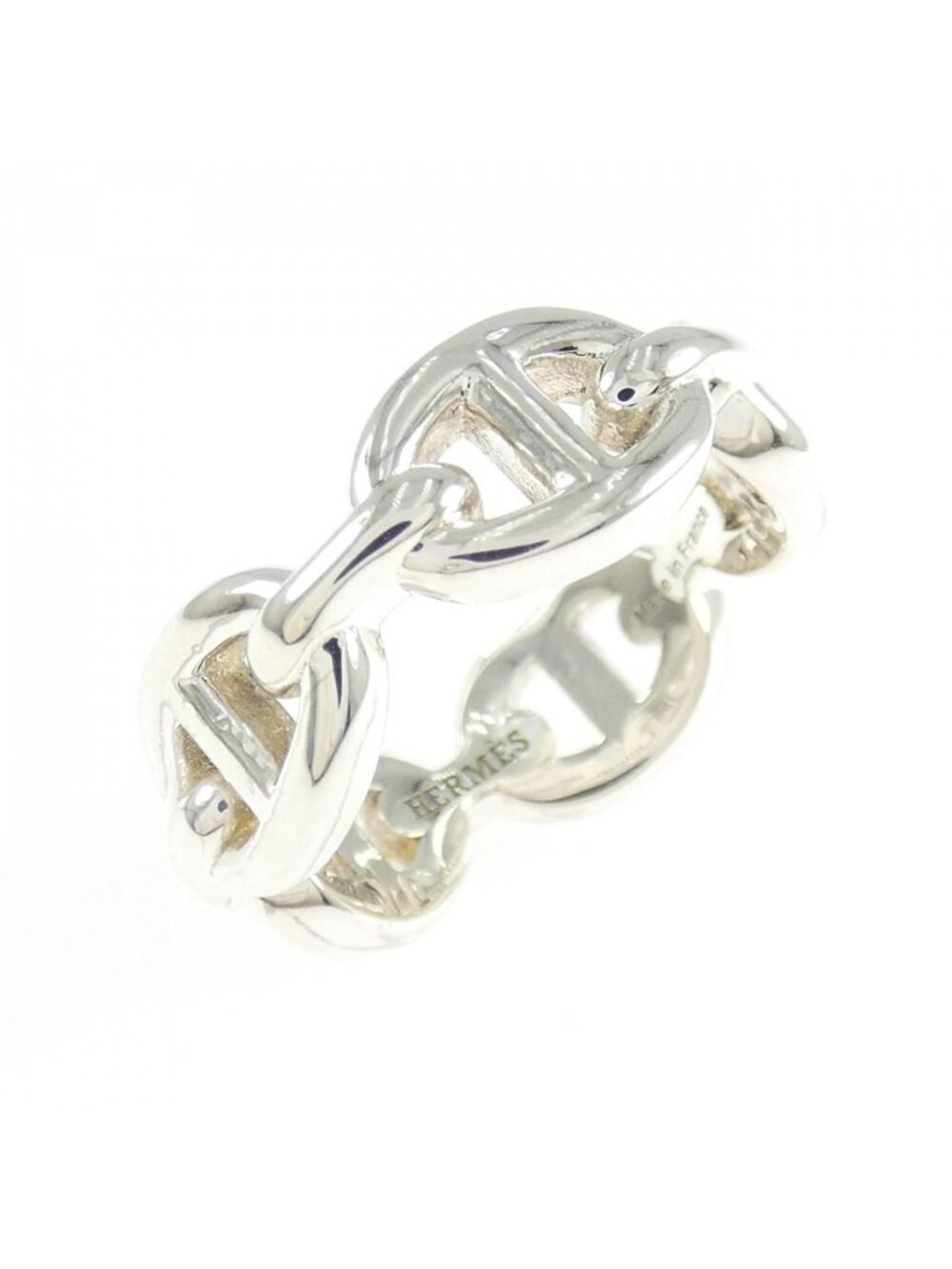 Hermes Chaine D'ancre Enchainee Ring